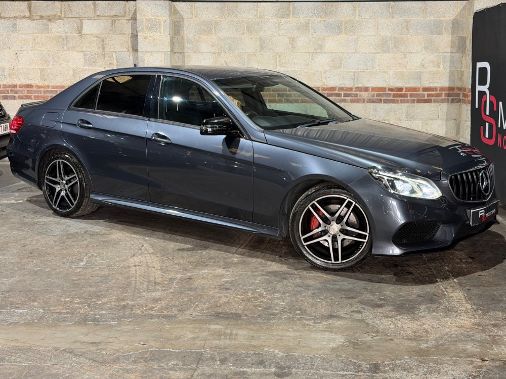 2015 Mercedes-Benz E Class 2.1 E220 BlueTEC AMG Night Edition Saloon 4dr Diesel G-Tronic Euro 6 s/s 177 ps
