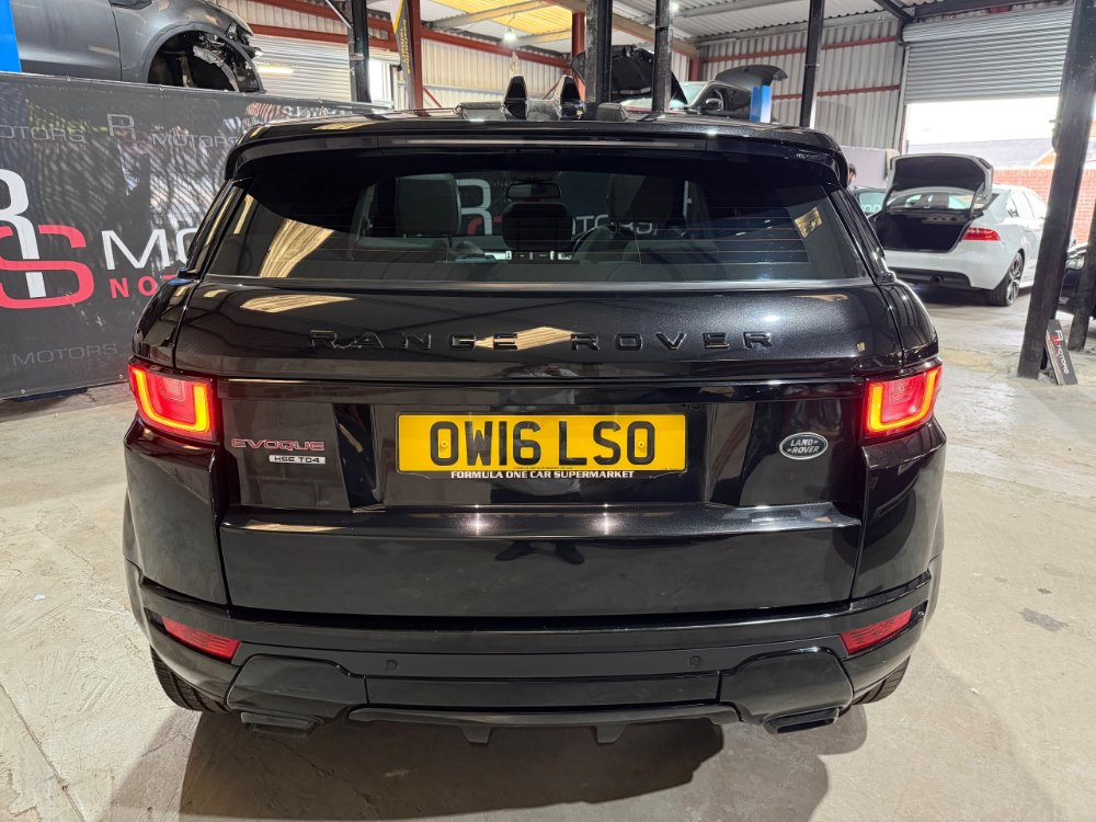 Black 2016 Land Rover Range Rover Evoque 2.0 TD4 HSE Dynamic Lux SUV 5dr Diesel Auto 4WD Euro 6 s/s 180 ps in RS Motors Nottingham Ltd