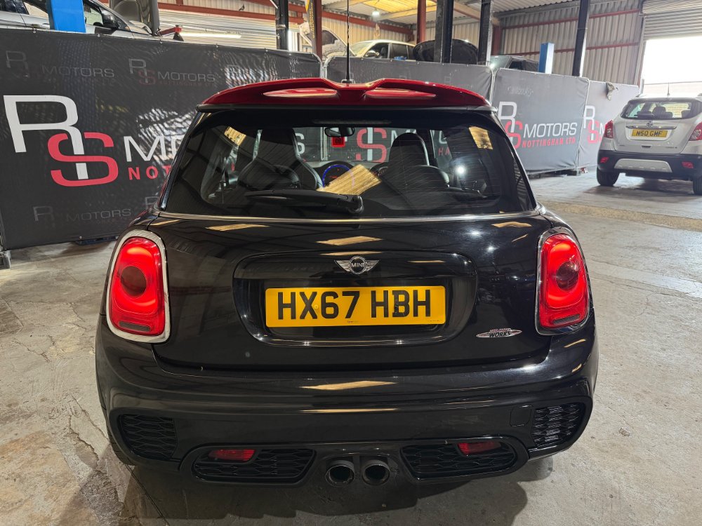 Black 2017 Mini Hatch 2.0 John Cooper Works Hatchback 3dr Petrol Auto Euro 6 s/s 231 ps in Nottingham