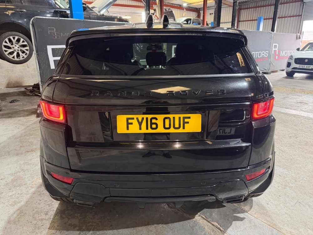 Black 2016 Land Rover Range Rover Evoque 2.0 TD4 HSE Dynamic SUV 5dr Diesel Auto 4WD Euro 6 s/s 180 ps in Nottingham